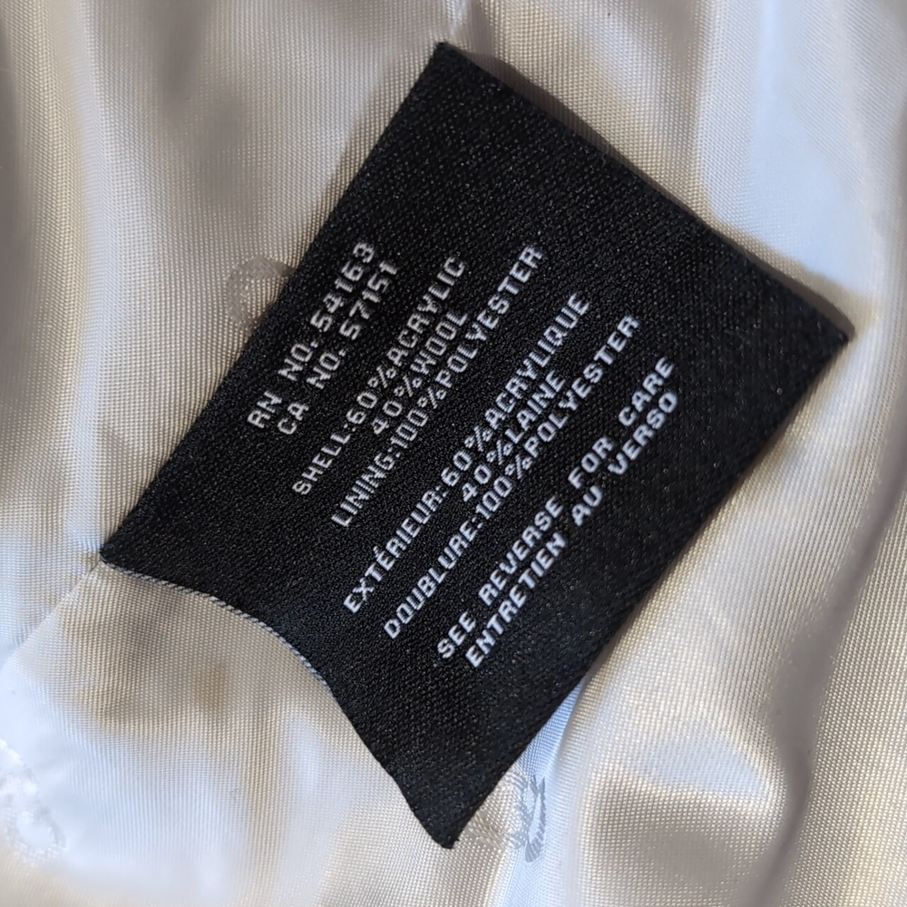 Cole Haan Wool Blend Mid Weight Hooded Single Breast Long Walker Peacoat 2 - Picture 12 of 17
